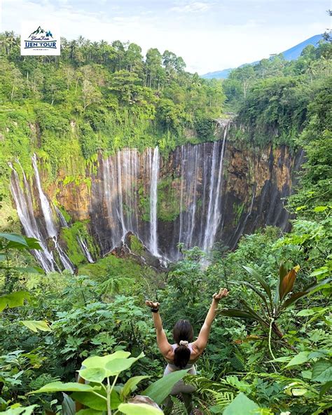 Bromo Ijen Tour Tumpak Sewu Waterfall From Bali Waterfall Beautiful Waterfalls East Java