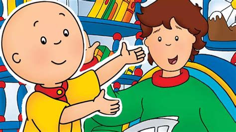 Caillou En Francais Sur Les Pas De Papa Dessin Anim F Te Des