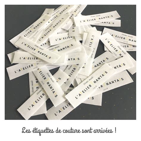 Tiquettes L Atelier Nantais Atelier Homemade