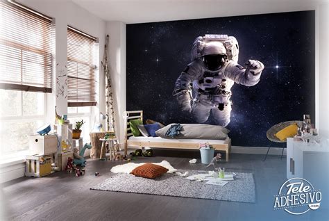 Fototapete Astronaut Im Weltraum WebWandtattoo