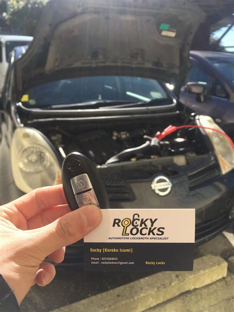 MAKING A REMOTE KEY FOR NISSAN NOTE Rockylocks Automotive