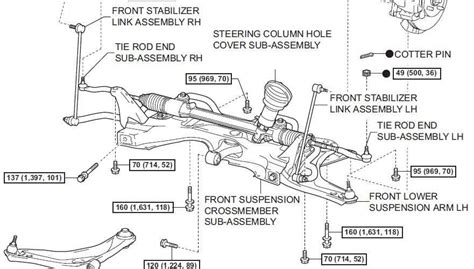 Exploring The Front End Parts Of A 2012 Toyota Camry An Illustrated Diagram