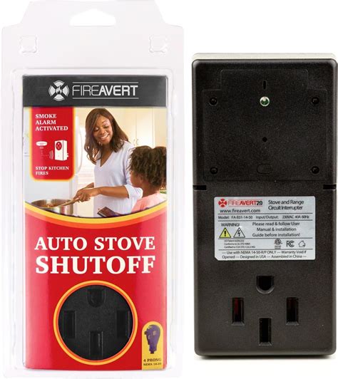 FireAvert Electric Auto Stove Shut Off Safety Device 3 Or 4 Prong