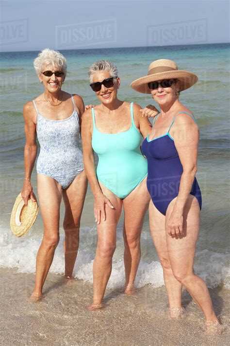 Old Real Women Bathing Suit