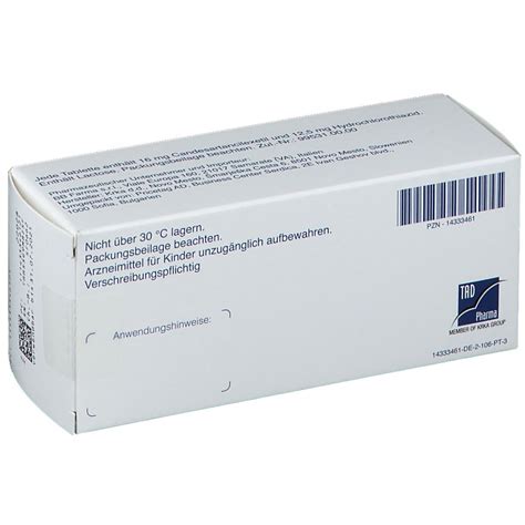 Candecor Comp 16 Mg 12 5 Mg 98 St Mit Dem E Rezept Kaufen Shop Apotheke