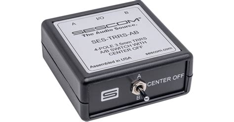 Sescom Ses Trrs Ab Passive Mm Trrs A B Switch Trrs Ab B H