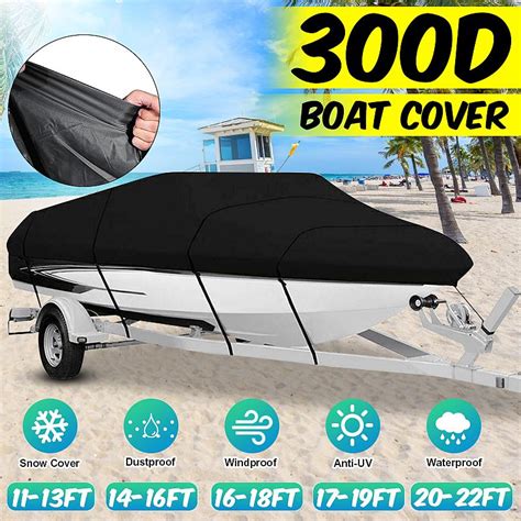 Buy Boat Cover Yacht Outdoor Protection Waterproof Heavy Duty Silver