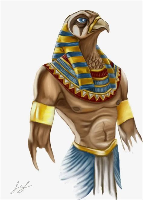 Horus Uno De Los Dioses Más Antiguos De La Mitología Egipcia