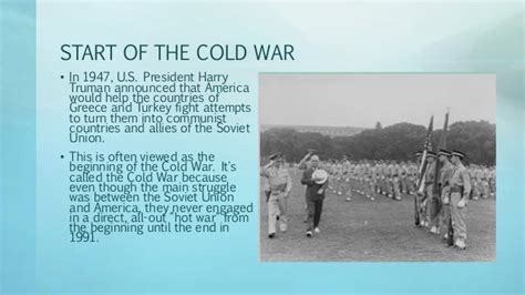 Powerpoint Presentation About The Cold War