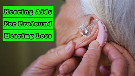 Hearing Aids For Profound Hearing Loss Best Hearing Amplifier Aids