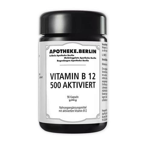 Vitamin B12 500 Aktiviert Apotheke Berlin