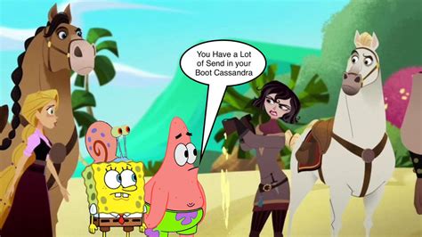 SpongeBob Tangled Crossover by leonsart933838 on DeviantArt