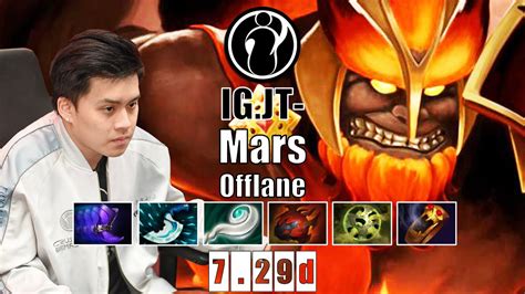 Mars Offlane IG JT THE UNDERRATED OFFLANE HERO 7 29d Gameplay