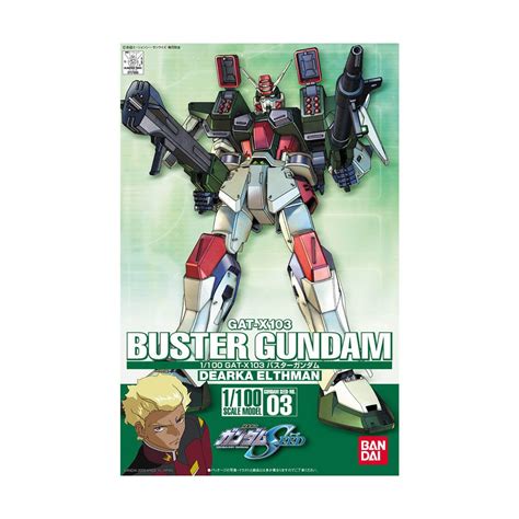 Bandai Mobile Suit Gundam Seed Buster Gundam Model Kit Figure