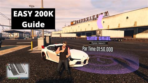 GTA Online Time Trials Reset EASY 200K Guide My Route Elysian