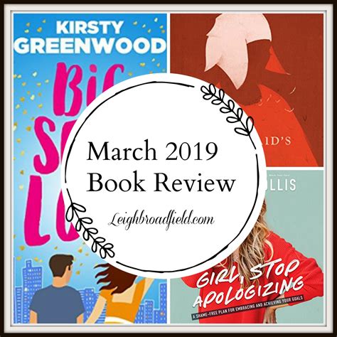 March Book Review – Leigh Broadfield