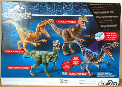 Jurassic World Velociraptor 4 Pack Jurassic Toys