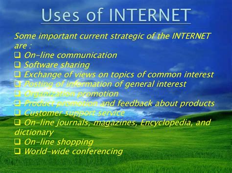 Ppt On Internet