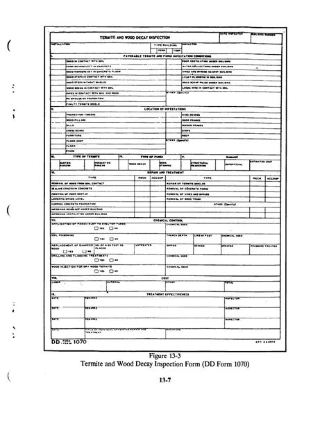 Drywood Termites Termite Inspection Report Template With Regard To Pest