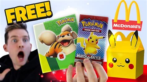 McDonalds FREE Pokemon Cards New 2022 YouTube