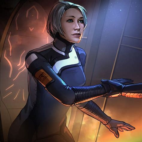 Mass Effect Archives Me2 Dr Karin Chakwas Научная фантастика Фантастика Фан арт