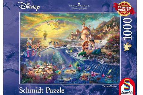 Puzzle Disney Arielle La Petite Sir Ne Mescadeaux