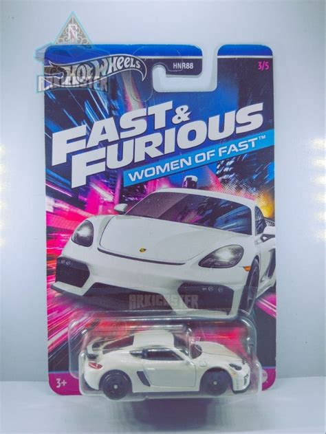 Jual Hot Wheels Fast Furious Porsche 718 Cayman GT4 Putih Women Of Fast WOF Shopee Indonesia