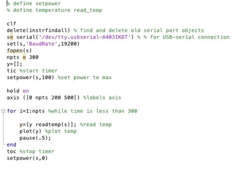 Rachel Hwang Engineering 160 Matlab Thermal Systems Part 2