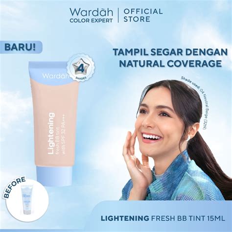 Jual Mall New Wardah Lightening Fresh Bb Tint Ml Base Makeup Super