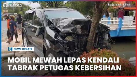 Alami Kecelakaan Maut Tabrak Petugas Kebersihan Banjarmasin Sopir