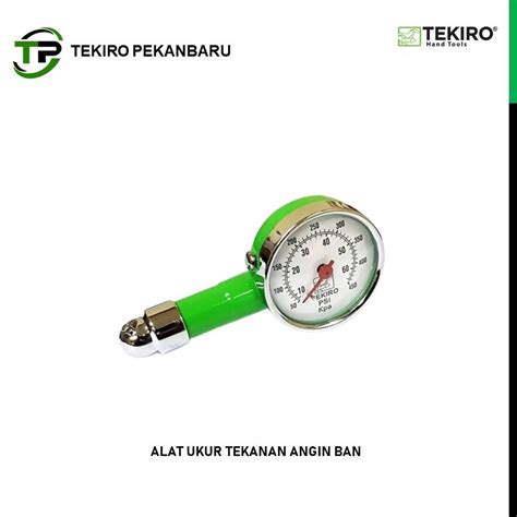 Jual Alat Ukur Tekanan Angin Ban Tekiro Tekiro Tire Pressure Gauge Shopee Indonesia