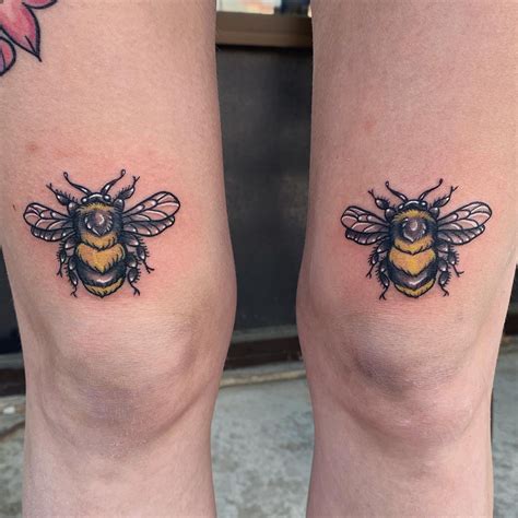 Aggregate More Than 61 Bee Knee Tattoo Best In Cdgdbentre