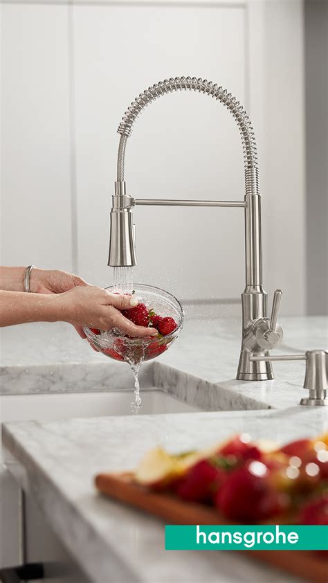 Hansgrohe 04792000 Joleena 1 75 Gpm Pre Rinse Kitchen Build Artofit