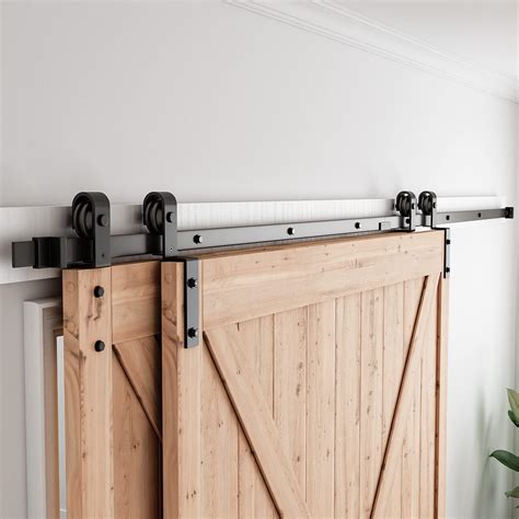 Amazon Zekoo Ft Single Track Bypass Sliding Barn Door Hardware