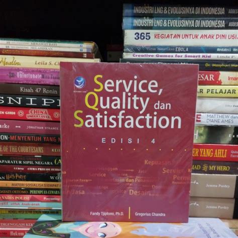 Jual Buku Original Service Quality Dan Satisfactionedisi Fandi