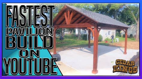 Free Diy Pavilion Plans And Ideas To Build For Backyard