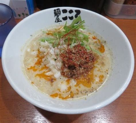 『濃厚ヘルシー担々麺 890円』麺屋こころ 六角橋店のレビュー ラーメンデータベース