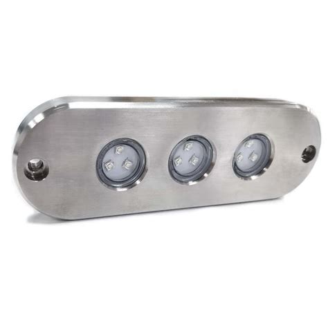 Stainless Steel Boat Transom Light W V Underwater Pontoon