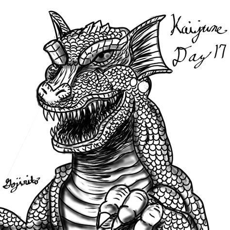 Kaijune Day 17 Gorgo By Gojira Kun92 On Deviantart