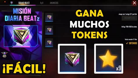 Como Conseguir Muchos Token Beatz Rubi Y Estrellas En Free Fire