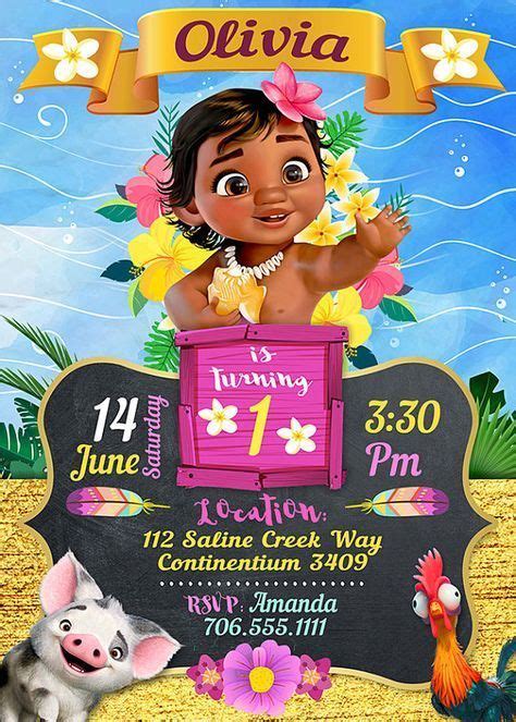 Invitacion De Moana