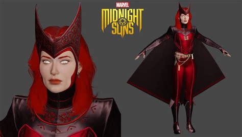 Fallen Scarlet Witch Wanda Vision Hallowen Uniform Hallowen Soon Who