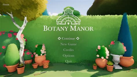 Botany Manor Longplay Walkthrough No Commentary YouTube