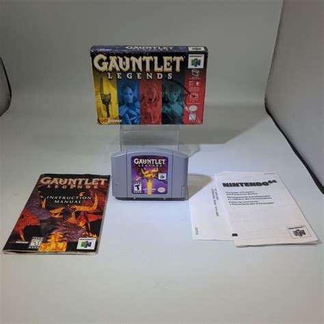 Gauntlet Legends Nintendo 64 1999 Box Manual Complete Cib N64 Ml