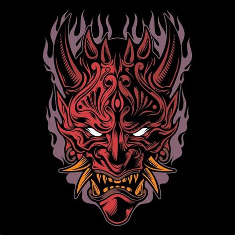 Oni Mask Photos Images And Pictures Shutterstock