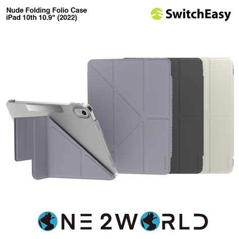 Switcheasy Nude Folding Folio Case For IPad 10th 10 9 2022 Shopee
