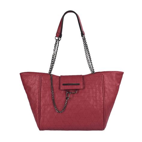 Bolsa Tote Perry Ellis A04212 Burgundy