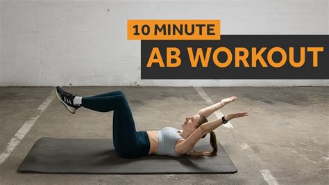 10 MIN AB WORKOUT No Repeat Quick And Intense No Equipment 029