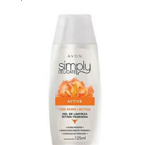 Sabonete Líquido Íntimo Simply Delicate Active 200ml Avon Shopee Brasil