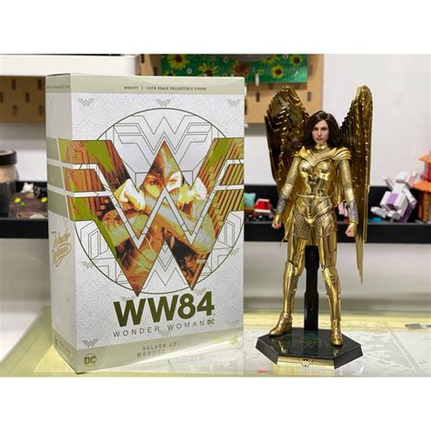 野獸國 HOT TOYS MMS577 神力女超人 金鶯鎧甲 蝦皮購物